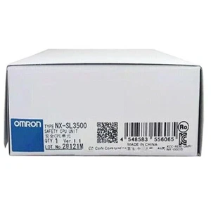 NX-SL3500 New Sealed Omron PLC MODULE Secure CPU Unit NX-SL3500 - Picture 1 of 4