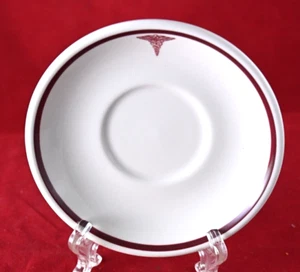 2 ea. VTG 5 1/2" United States Army Medical Corps SAUCER Homer Laughlin USA - Picture 1 of 3