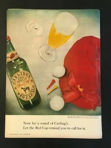 1948 Carlings Red Cap Ad - Picture 1 of 1