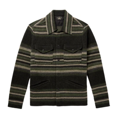 Ralph Lauren RRL 1940's Inspired Saddle Blanket Sweater Jacket New $995 - Image 1 of 4
