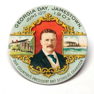 Imán de nevera Theodore Roosevelt Georgia Day COMPRA 3 OBTÉN 4 MEZCLA Y COMBINA GRATIS - Imagen 1 de 2