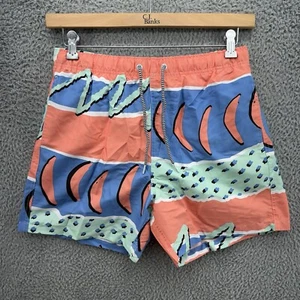 Boardies Swim Trunks Shorts Retro Beach Drawstring Pockets Mens Size Medium - Picture 1 of 8