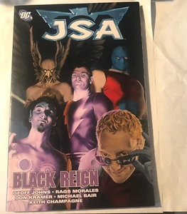 JSA VOL. 8 BLACK REIGN TPB VF/NM DC - Foto 1 di 1