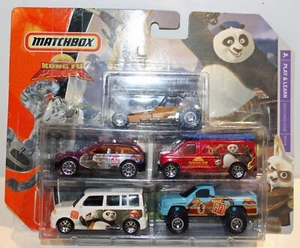 Matchbox 5 Pack Kung Fu Panda only Exclusive only USA (2) - Bild 1 von 2