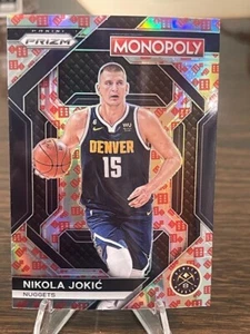 NIKOLA JOKIC 2023-24 Panini Prizm Monopoly All-Star #PS1 DICE Prizms Rare SP - Picture 1 of 2