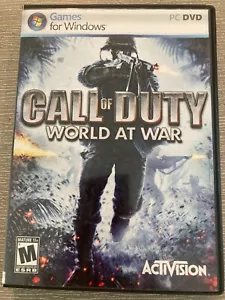 Call of Duty: World At War (PC, 2008) Complete w Manual and Install Key - Picture 1 of 3