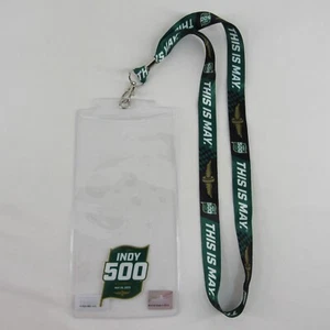 2025 Indy 500 Event Lanyard & Ticket Credential Holder 109TH Running - Picture 1 of 5
