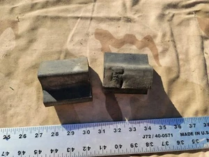 2010-2015 Chevrolet Camaro SS ZL1 Z28 Rear Hood Rubber Bumper Stops Pair USED GM - Picture 1 of 6