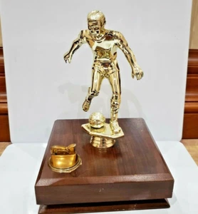 TROFEO/CALCIATORE VINTAGE FUNZIONANTE EVANS ACCENDINO 7x11 1908.48 - Foto 1 di 11