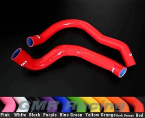 GMR Radiator Coolant Silicone Hose Kit Fit 1991-2001 Jeep Cherokee XJ 4.0L Red - Picture 1 of 5