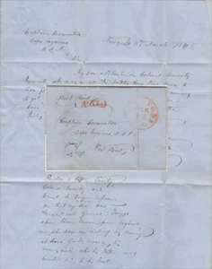 Mexican War Veteran's Request to Attend West Point - 1848 - Picture 1 of 1