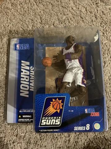 Shawn Marion McFarlane Series 8 2005 NBA Phoenix Suns Action Figure Debut Cover