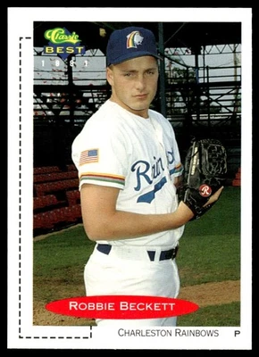 1991 Classic Best Robbie Beckett Charleston Rainbows #162 - Image 1 of 2