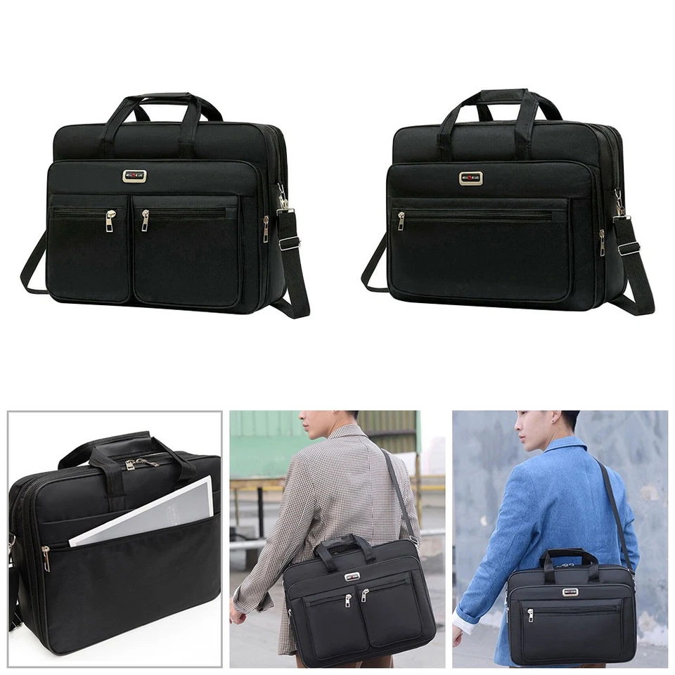 17" Large Laptop PC Waterproof Shoulder Bag Carrying Soft Notebook Case Cover - Image 1 of 4