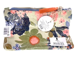 Kulturtasche / Kosmetiktasche - Blumenmuster - Bild 1 von 2