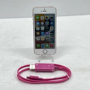 Apple iPhone SE 16GB Rose Gold Unlocked 95% Battery Health Fully Working - Picture 1 of 17