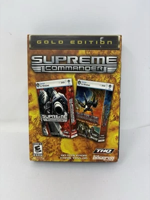 Supreme Commander & Forged Alliance: Gold Edition (PC, 2008) - Image 1 of 4