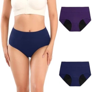 Molasus Incontinence Underwear Womens High Absorbency Period Leakproof Cotton XL - Picture 1 of 4