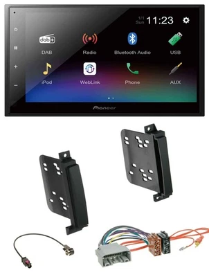 Pioneer USB Bluetooth DAB 2DIN MP3 Autoradio für Dodge Durango Jeep Grand Cherok - Bild 1 von 4