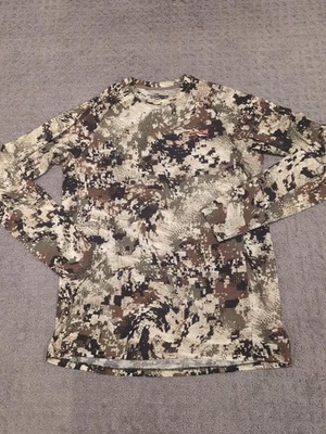 Sitka Gear Core Merino 120 LS Crew Large Subalpine Excellent Free Shipping! - Image 1 of 4