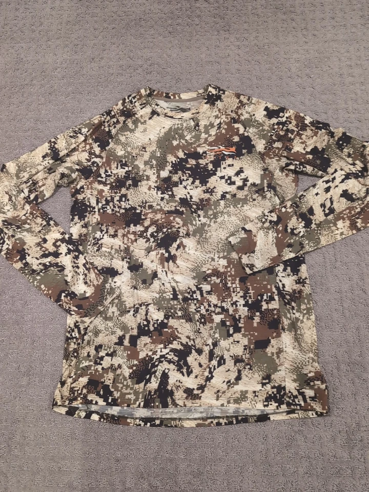 Sitka Gear Core Merino 120 LS Crew Large Subalpine Excellent Free Shipping! - Image 1 of 4