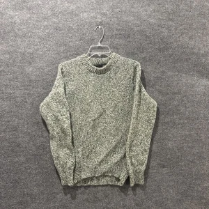 Vintage 80s Old Colony Adult’s Long Sleeve Pullover Green Sweater Size XL SHRUNK - Bild 1 von 9