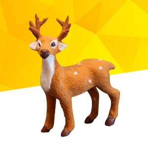 3 Stück Simulation Weihnachten Hirsch Elch Requisiten Dekoration Weihnachtsdeko Requisiten  - Bild 1 von 12