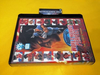 Neo Geo SNK  WORLD HEROES PERFECT Neogeo  AES SNK REG CARD - Image 1 of 4