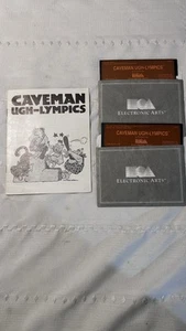 Caveman Ugh-Lympics With Manual Commodore 64 C64 Tested Working READ - Picture 1 of 4