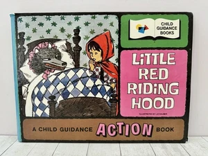 Vintage Movable Little Red Riding Hood Child Guidance Book Lovely c1970 HC - Picture 1 of 8
