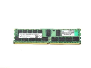 32GB 2Rx4 PC4-2400T-RB1 Micron MTA36ASF4G72PZ-2G3B1IK PN:809083-091 Server RAM - Afbeelding 1 van 3