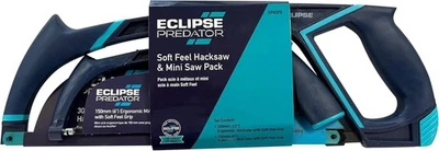 Eclipse Professional Tools EPH2PS Soft-Feel Hacksaw (12") and Mini Saw (6") Set - Image 1 of 4