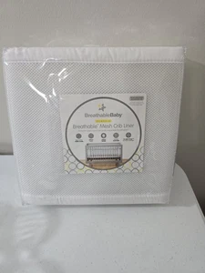 NEU Klassisch Atmungsaktiv Baby Netz Standard Krippe Liner Nestchen  - Bild 1 von 3