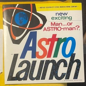 Man or Astroman Astro Launch 1994 7" M/NM- Servotron Subsonics Causey Way Toenut - Picture 1 of 5