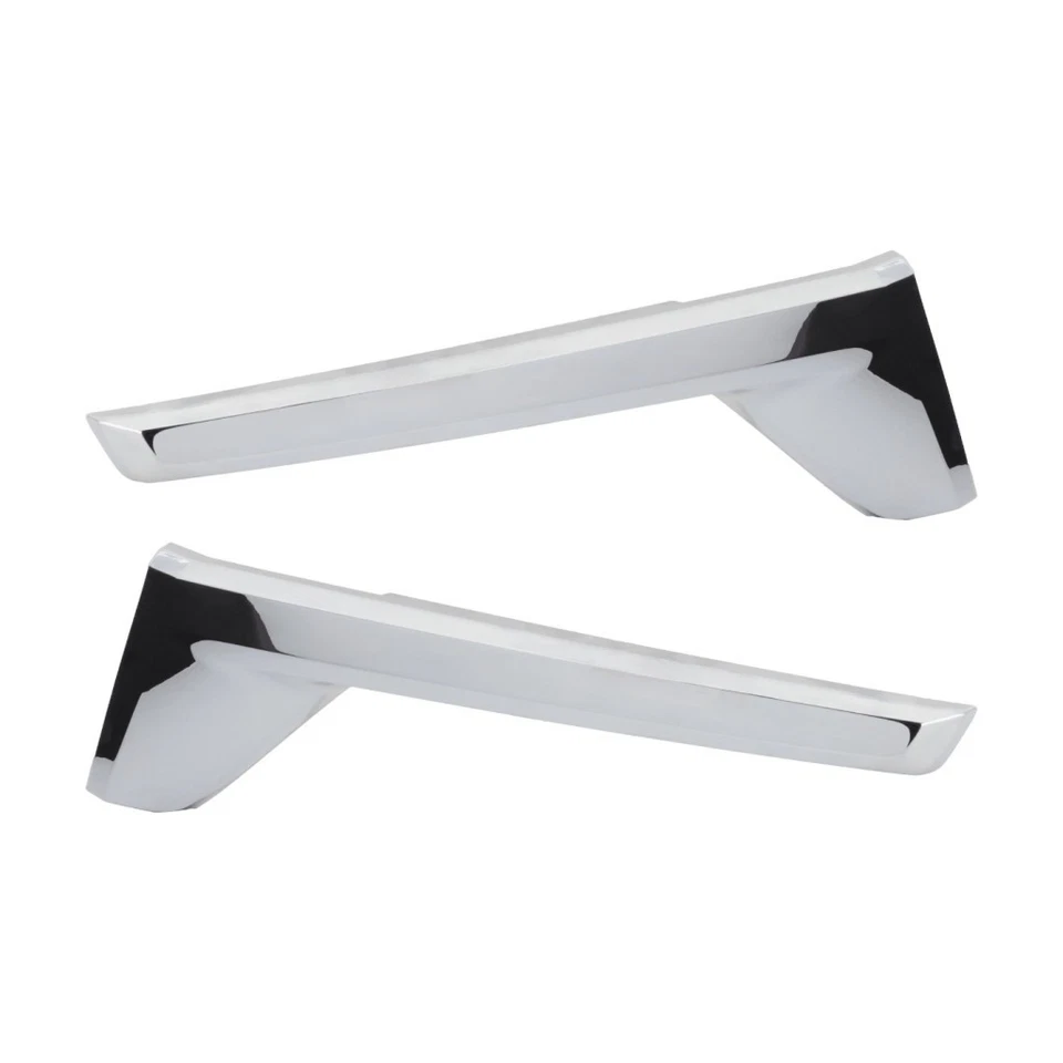 For Toyota Land Cruiser 2016-2021 Headlight Trims Driver and Passenger Side Pair - Imagem 1 de 4