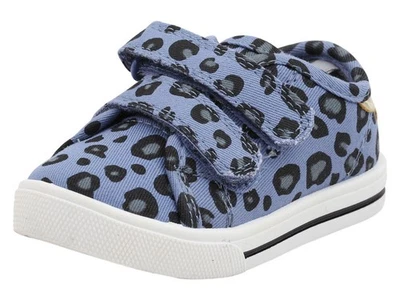 Zapatillas deportivas Carter's Nikki3 Indigo Cheetah para niñas pequeñas Foto 1 de 4