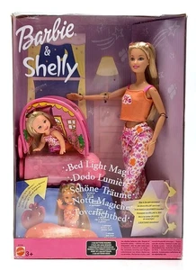 2003 Bed Light Magic Barbie Puppe & Kelly / Schöne Träume / Mattel B2248, NrfB - Bild 1 von 8
