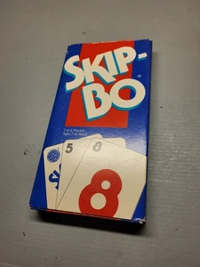 Vintage 1993 Skip-Bo Card Game Mattel Complete w/o Instructions No. 1050 - Picture 1 of 2