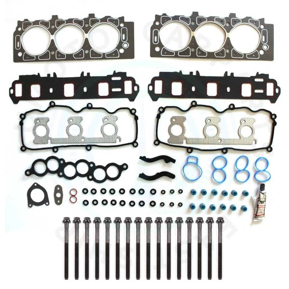 Conjunto de parafusos de junta de cabeça para 2001-2007 Ford Taurus 2001-2005 Mercury Sable 3.0L - Imagem 1 de 4