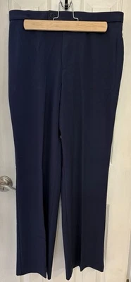 Белый олень женщин темно-синий платье брюки размер 10 (B67) «Изящный» - Изображение 1 из 4