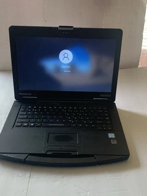 Panasonic Toughbook CF-54 MK2 i5 6300U Backlit 8/256GB SSD 4G W10 Good - Image 1 of 4