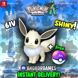 ✨ Shiny Eevee ✨ 6IV ✨ Low level ✨ Pokemon Legends ZA - Picture 1 of 3
