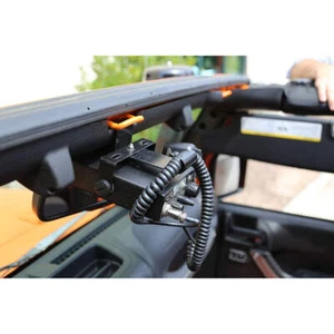 Rugged Ridge 11503.95 CB Radio Mount for 07-18 Jeep Wrangler JK - Picture 1 of 2
