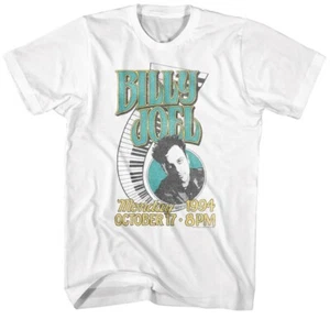 Billy Joel Concierto en vivo Lunes 17 de octubre de 1994 8PM Camiseta masculina Rock Music Merch - Imagen 1 de 5