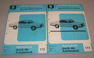 Manual De Reparación Usado Mercedes 200 D / 220 D - DIÉSEL - Tipo W 115 - Imagen 1 de 4