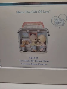 2015 Precious Moments "You Make My Heart Float" Sam's Diner Figurine,... - Picture 1 of 6