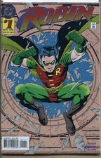Robin 1993 series # 1 Deluxe variant very fine comic book
