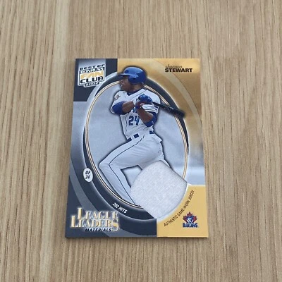 Shannon Stewart 2002 Best Of Fan Club Jersey Card #LL-28 Serial #/ 175 Game Worn - Image 1 of 2