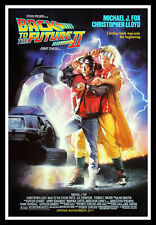 Back To The Future 2 Movie Poster Print & Unframed Canvas Prints