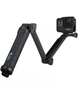 GoPro Support 3-Way Tripod Camera Holder Black AFAEM-001 GoPro 3 Way Tripod - Picture 1 of 8